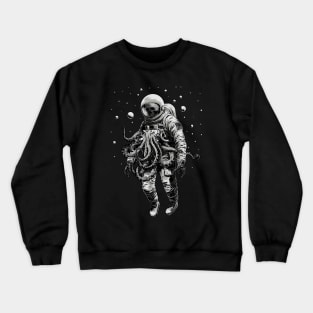 monster in space Crewneck Sweatshirt